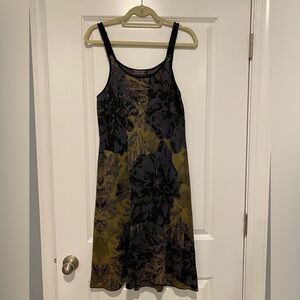 SALE Peruvian Connection sleeveless print dress with spaghette straps